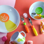 Bezpieczne i kolorowe naczynia dla dzieci i niemowlaków